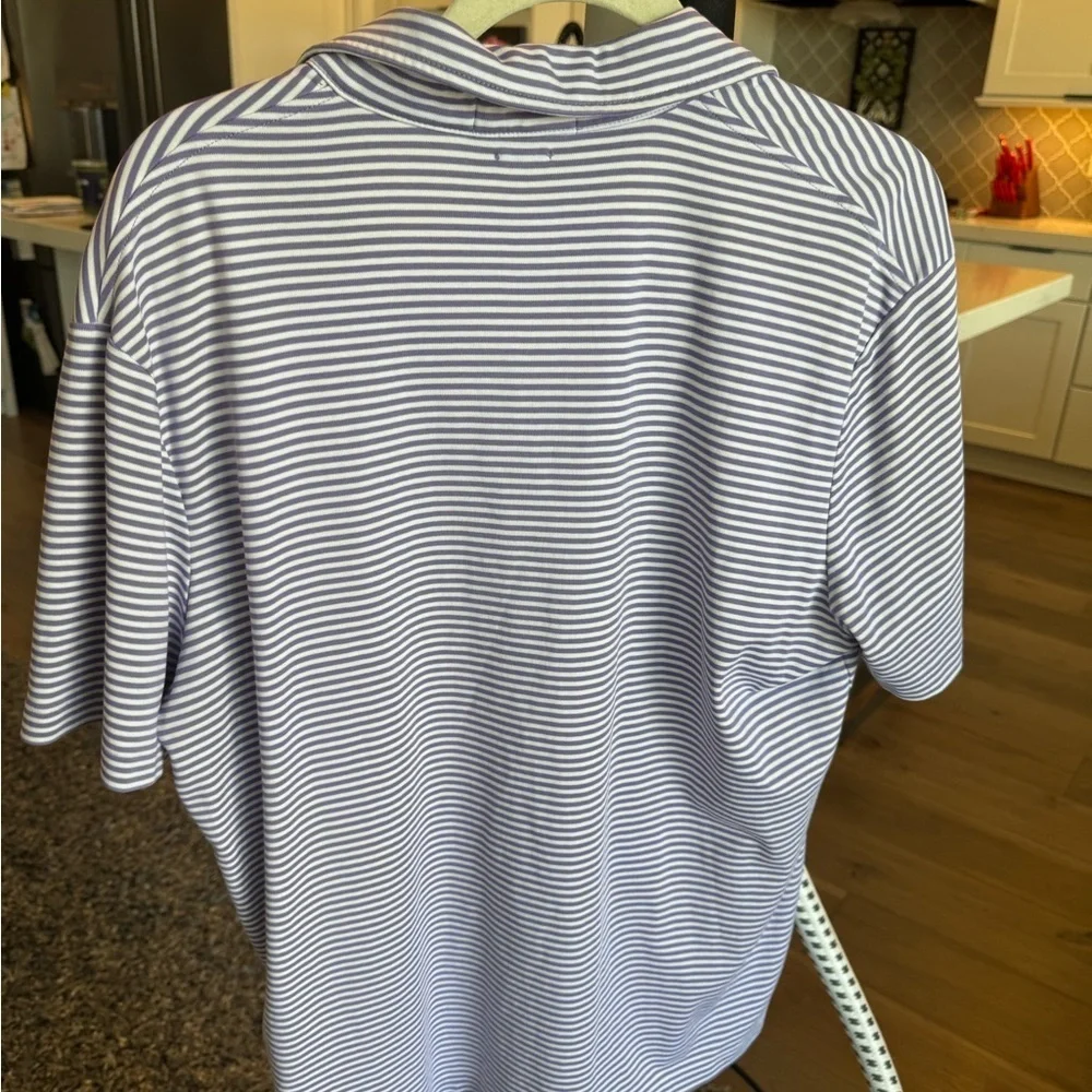 Polo by Ralph Lauren Men's White Striped Shirt